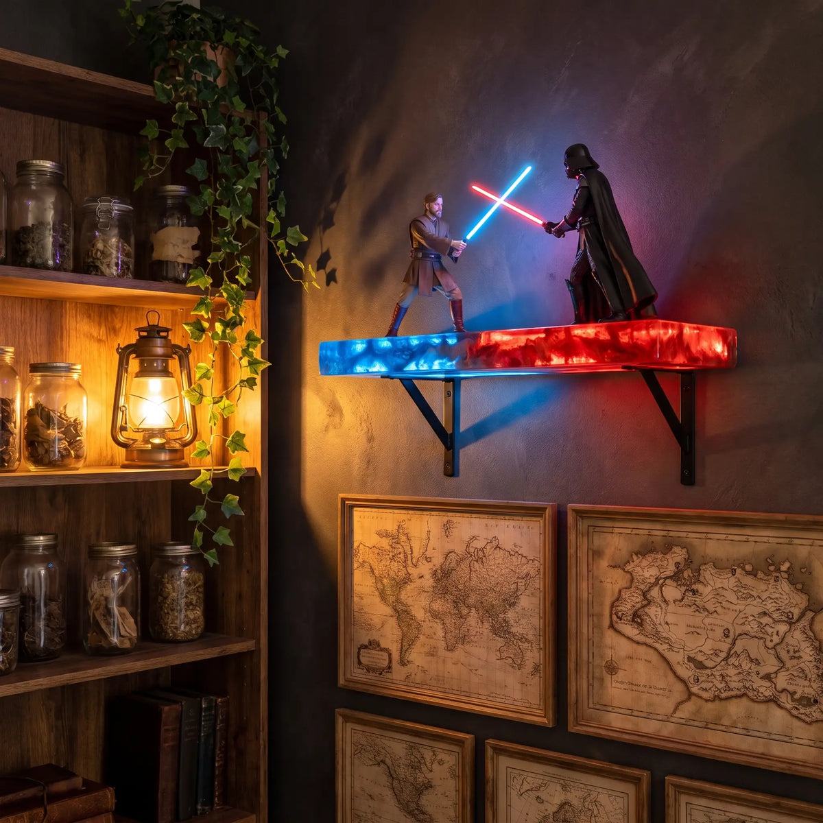 Saber Shelf™ - Duel Display Shelf