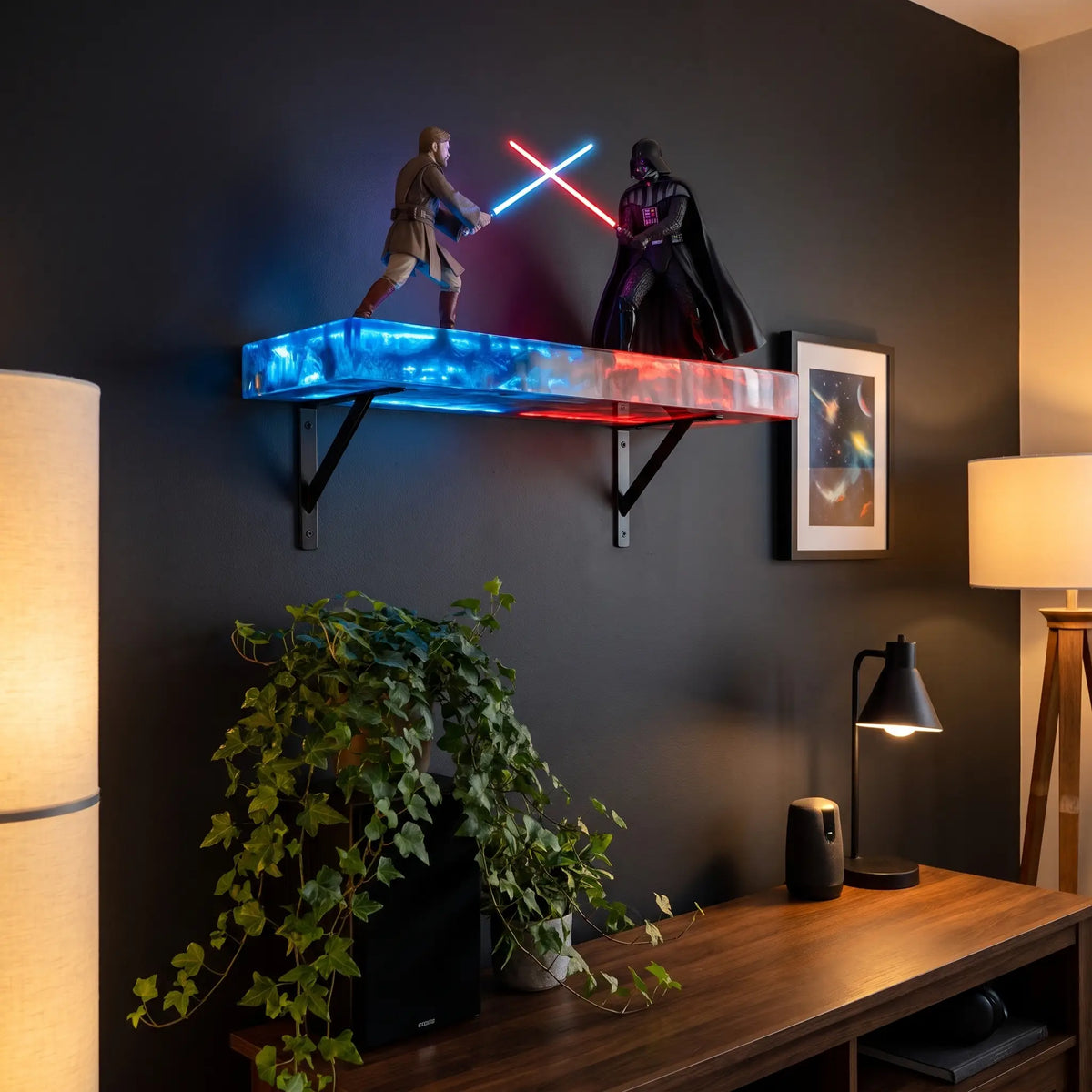 Saber Shelf™ - Duel Display Shelf